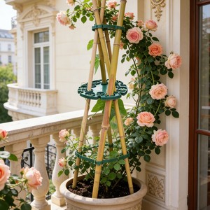 <span class=keywords><strong>Support</strong></span> <span class=keywords><strong>mural</strong></span> en plastique <span class=keywords><strong>pour</strong></span> jardin potager intérieur/<span class=keywords><strong>extérieur</strong></span>, avec plateau de fixation <span class=keywords><strong>pour</strong></span> <span class=keywords><strong>plantes</strong></span> - Product Image 6
