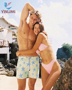 Mùa hè đồ bơi thoáng khí thân Nhanh Khô Quần short bãi biển cho nam giới - Product Image 4