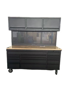 Gabinete de Herramientas de Acero Inoxidable 430 de Alta Resistencia para Taller, Banco de Trabajo Ignífugo Antideformación con Cajón de Almacenamiento - Product Image 5