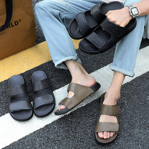 Sandales à Enfiler Sportives d'Été K-Style pour <span class=keywords><strong>Homme</strong></span>, Pantoufles d'Intérieur à Semelle Épaisse et <span class=keywords><strong>Velcro</strong></span> avec Semelle Intérieure en PU - Product Image 4