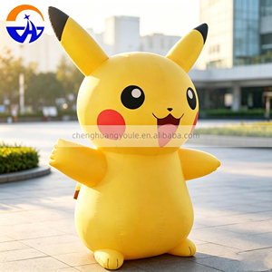 <span class=keywords><strong>Pikachu</strong></span> géant gonflable de dessin animé Chenghuang 2026 pour la décoration de fête d'enfants - Product Image 4