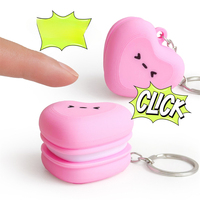 Keycaps 3D imprimés en forme de desserts (gâteau, macaron, cupcake) pour clavier mécanique, mignons, personnalisés, OEM, vente en gros, en alliage de zinc, jouet anti-stress, porte-clés