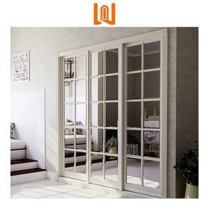 WANJIA <span class=keywords><strong>Puerta</strong></span> Corredera <span class=keywords><strong>Exterior</strong></span> de PVC de Diseño Moderno a Precio de Fábrica <span class=keywords><strong>Puerta</strong></span> Corredera de Patio de Vidrio de <span class=keywords><strong>Vinilo</strong></span> <span class=keywords><strong>para</strong></span> Apartamentos - Product Image 3