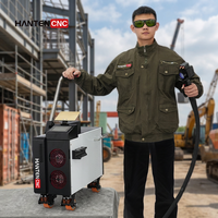Pembersih Laser Pulsa 500W Energi Tinggi Penghilang Minyak dan Gemuk Berat untuk Restorasi Komponen Mesin Logam Industri