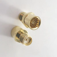 Conector Coaxial RF de 50 ohmios, Adaptador de Conector SMA Macho a BMA Hembra