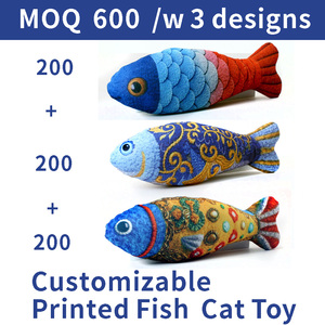 Low Price 2025 600 MOQ 3 Dsigns Patterns <strong>Wholesale</strong> <strong>Catnip</strong> Natural Cat Toy <strong>Wholesale</strong> Natural Cat Toy With <strong>Catnip</strong> Fish