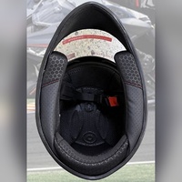 Casques de moto personnalisés avec coque en ABS, double visière, coussinets d'oreille amovibles, boucle de sécurité, mentonnière relevable, doublure intérieure en coton doux