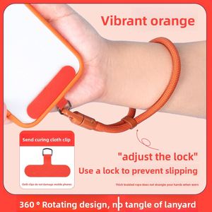 X926 Universal Fashionable <b>Polyester</b> Mobile Phone <b>Lanyard</b> Short Wristlet Keychain Rope With Phone Tether Patch for Cell Phone Us - Product Image 4
