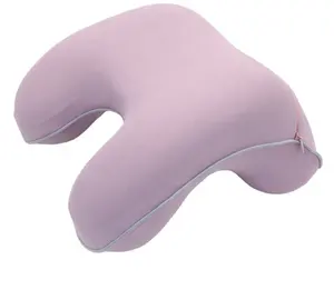 High quality skin friendly fabric comfortable nap pillow or swan neck pillow u shape travel memory foam pillow for lunch break