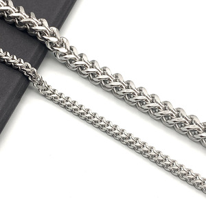 Bijoux à chaîne positive et négative en acier inoxydable collier à faire soi-même bracelet sac personnalité de la mode commerce extérieur transfrontalier - Product Image 5