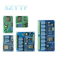 Module relais ESP32 WIFI BT BLE 1/2/4/8 canaux Alimentation AC90-250V/DC5-30V Carte de développement ESP32-WROOM
