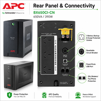 Schneider 650VA/390W Back-UPS Onduleur à onde sinusoïdale pure APC BX650CI-CN Entrée 140-300V pour ordinateur de bureau à domicile