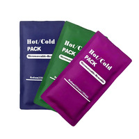 Compresse chaude et froide personnalisable en polyester pour thérapie par compression, sac de glace pour la récupération des blessures sportives et le soulagement de la douleur