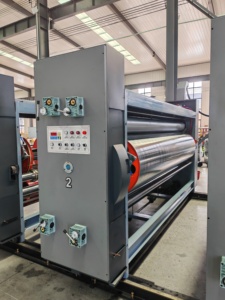 Nueva Máquina Semiautomática para Fabricación de Cajas de Cartón Corrugado, Máquina de Troquelado Rotatorio para Cajas de Pizza, Superventas - Product Image 2