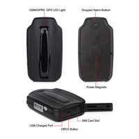 Traceur GPS sans fil étanche LKGPS LK900A-4G pour véhicules en Amérique du Nord, dispositif de localisation magnétique à longue autonomie pour le suivi de voitures
