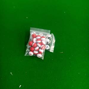 Jeu de dés de billard en plastique, accessoire portable pour jeux de billard ZY 060 - Product Image 4