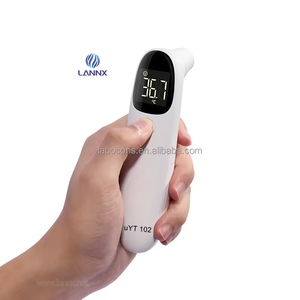 LANNX YT 102 เครื่องวัดอุณหภูมิขนาดเล็กสําหรับผู้ใหญ่เด็ก ir หูเครื่องวัดอุณหภูมิต้านหน้าทางการแพทย์ที่ไม่สัมผัสเทอร์โมมิเตอร์ดิจิตอลอินฟราเรด - Product Image 1