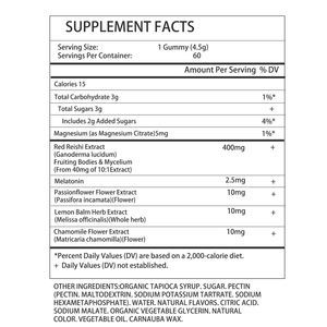 Gomitas para Dormir con Fórmula Personalizada OEM, Mezcla para Dormir con Reishi, Apoyo para el Sueño, Alivio del Estrés, Relajación, Gomitas para Dormir de Marca Privada - Product Image 2