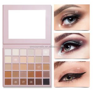 30 צבעים גבוה פיגמנט עירום צלליות במחבת צלליות זול <span class=keywords><strong>eyeshadow</strong></span> לוח צבעים פרטי תווית מט עין צל לוח צבעים - Product Image 5
