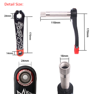 Bộ trục khuỷu xe đạp leo núi, đĩa líp hẹp 30T, offset 6mm, dành cho tay quay xe đạp - Product Image 2