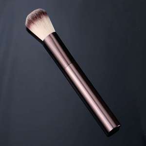 Hg Blush Brush Synthetic Fibers 39mm Aluminum Handle <b>Makeup</b> Tool For Powder Contouring - Product Image 4
