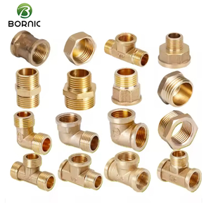 Bornic aksesori adaptor kuningan tekanan tinggi, <span class=keywords><strong>Fitting</strong></span> kuningan permukaan lukisan dan pipa - Product Image 1