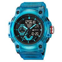 STRYVE 8029 Montre de sport pour homme, étanche, LED, numérique, chronomètre, grand cadran, horloge pour homme, 8029 Relogio Masculino, montres pour homme