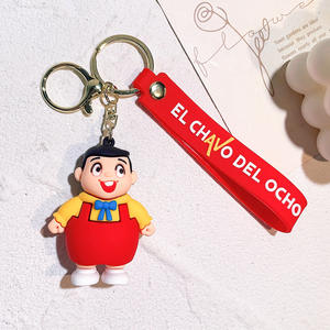 Nuevo Llavero de <span class=keywords><strong>El</strong></span> <span class=keywords><strong>Chavo</strong></span> Del Ocho, Colgante de Muñeco de Dibujos Animados para Niño/Niña, Llaveros de Anime para Bolsos y Coches, Joyería Divertida, Regalo para Amigos - Product Image 5