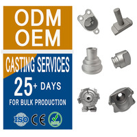 Pièces de fonderie sur mesure JBD Factory pour accessoires de machines, pièces moulées par investissement, pièces en acier inoxydable 304 316 moulées à la cire perdue