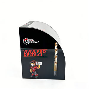 Espositore da banco per negozio al dettaglio, dispenser per punte da trapano, espositore da tavolo in acrilico per utensili con serratura - Product Image 4