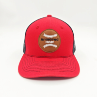 Gorra Trucker Richardson 112 Personalizable de 6 Paneles con Malla de Rizo, Ajustable con Cierre a Presión, Parche de Goma, Estilo Y2K, para Invierno y Actividades al Aire Libre
