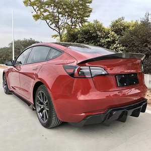 กันชนท้ายรถคาร์บอนไฟเบอร์แบบใหม่พร้อมสกรูติดตั้งง่ายสำหรับเทสลารุ่น<span class=keywords><strong>3</strong></span> - Product Image 5