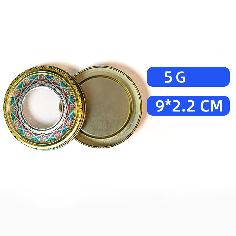ทอง 5g(D9*H2cm) 300ชิ้น/กล่อง