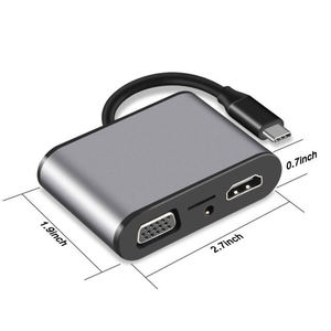 Hub USB Tipo C de Aluminio 8 en 1 con HDMI 4k, USB 3.0, Carga PD USB-C, Lector de Tarjetas SD y TF, Estación de Acoplamiento para Portátil - Product Image 5