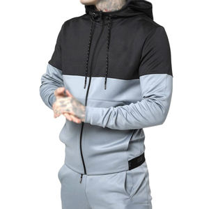 Nouveaux survêtements pour hommes en coton, confortables, respirants, décontractés, à motif uni, design tendance, survêtements pour hommes - Product Image 3