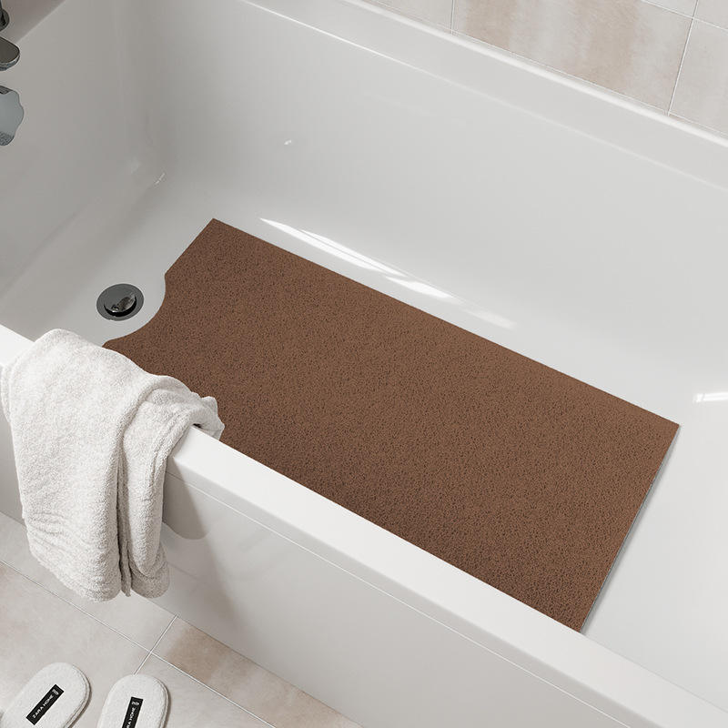 Tapis de douche - marron