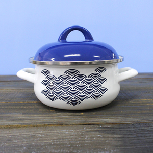 Jinwujo — casseroles et casseroles en fonte émaillé, 3 pièces, ustensiles de cuisine, casseroles, ensemble - Product Image 4