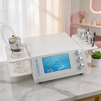 Máquina de Belleza Profesional 3 en 1 para Hidrodermoabrasión, Infusión de Oxígeno, Microdermoabrasión con Diamantes y Analizador de Piel