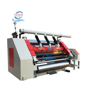 ماكينة تصنيع الورق المقوى الناعم، خط إنتاج من ورق مقوى مضلع من طبقتين