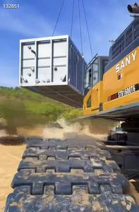 SANY marca 160Ton STB1600T6 grúa sobre orugas totalmente hidráulica usada China alta potencia calidad características Motor caja de cambios motor bomba núcleo - Product Image 3