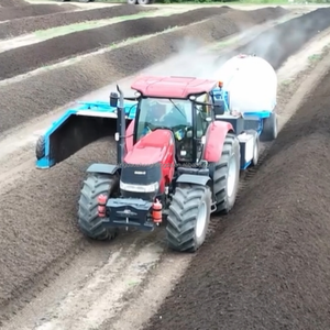 Compostage personnalisé avec du fumier de poulet, du fumier de vache, des déchets organiques, engrais de compost, machine à retourner le compost en hauteur - Product Image 6