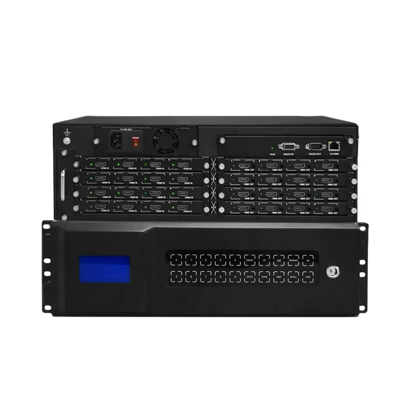 4x4 8x8 12x12 matrix switcher 4K@60Hz 16x16 hdcp2.2 VGA HDM I 2.0 4:4:4 3D HDR seamless video matrix switcher matrix switch