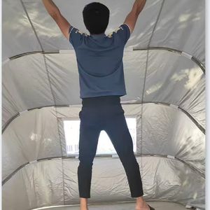 Abri de voiture pliable rétractable, abri de voiture étanche, garage, <span class=keywords><strong>stationnement</strong></span> de véhicules, <span class=keywords><strong>camping</strong></span> en métal télescopique, autoportant lourd - Product Image 6