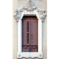 Ventanas de Madera de Diseño Europeo para Villa, Modernas y de Lujo, con Rejilla Antipolvo y Vidrio Templado, para Sala de Estar Exterior