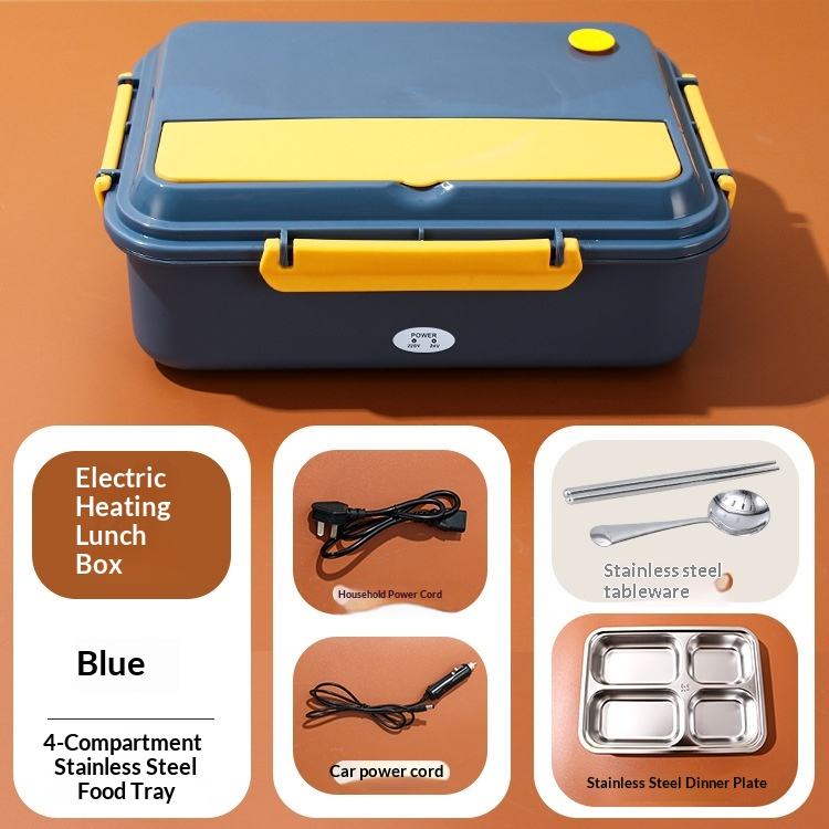 Bleu-4 compartiments (Maison et voiture)