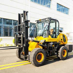 Chariot élévateur tout-terrain contrepoids 5 tonnes pour extérieur, certifié CE/EPA/Euro 5, livraison gratuite, en promotion - Product Image 2