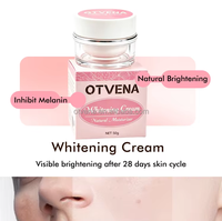 Crème réparatrice éclaircissante OTVENA, apaise les rougeurs, atténue les nouvelles taches solaires, éclaircit la peau, cosmétiques vegan, hydratant pour usage quotidien