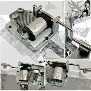 กลไกกล่องดนตรีแบบหมุนมือสั่งทำขายส่ง กลไกกล่องดนตรีโลหะ - Product Image 3