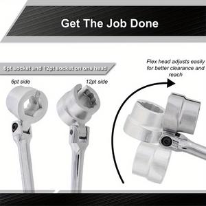 Herramienta de Reparación de Automóviles, Llave para Extraer la Funda del Sensor de Oxígeno - Product Image 1