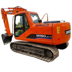 Excavatrice moyenne Doosan DH150LC-7 d'origine coréenne, modèle 2024, moteur japonais d'origine, 15 TONNES, haute qualité, prix bas, bon - Product Image 2